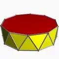 Dekagonales (zehneckiges) Antiprisma