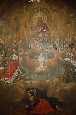 Deckenmalerei von Hinrich Stuhr von 1685