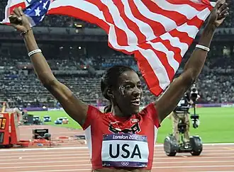 Bronzemedaillengewinnerin DeeDee&nbsp;Trotter