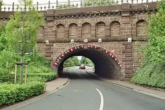 Kanalbrücke des Dortmund-Ems-Kanals über die ehemalige Bundesstraße 235