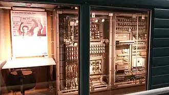 Elektrische Steuerung des Sperrwerks (Detail)