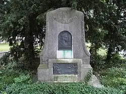 Gedenkstein für Prinzessin Elisabeth im Herrngarten