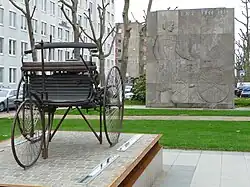 Denkmal in der Augustaanlage in Mannheim