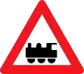A72: Unbeschrankter Bahnübergang
