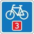 F21.1: Nationaler Radweg