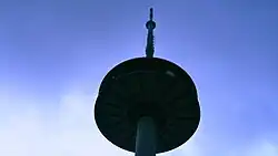 Fernmeldeturm Flensburg-Freienwill von unten