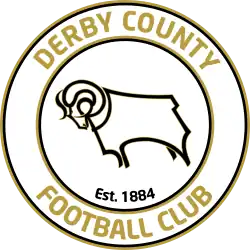 Das Wappen von Derby County