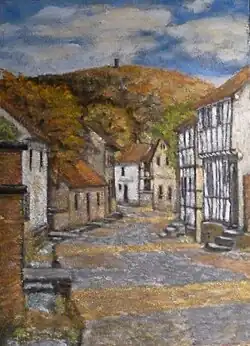 Kirchgasse um&nbsp;1930