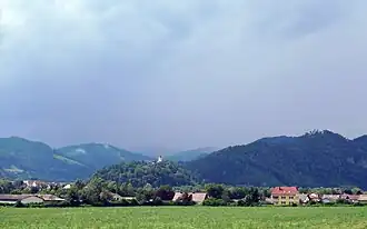 Der Kirchberg von Südosten