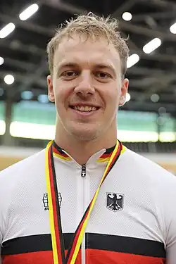 Nik Schröter – deutscher Meister im Teamsprint (2024)