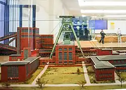 Modell im Deutschen Bergbaumuseum in Bochum