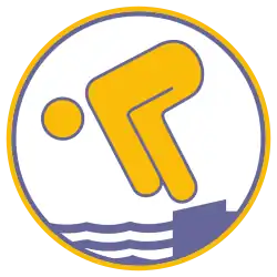 Schwimmabzeichen Gold