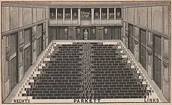 Kammerspiele Innenansicht mit Bestuhlung (1912)