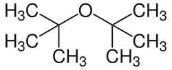 Strukturformel von Di-tert-butylether