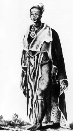 Xhosa mit Karosse (1813)
