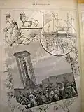 Einweihung der Kolumbus-Säule am 1. Juni 1888