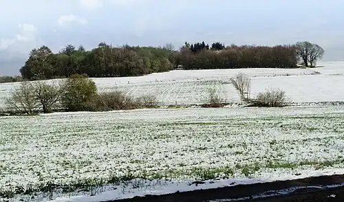 Naturdenkmal Dicker Stein, Ansicht von Nordwest