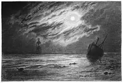 Das Watt bei Scharhörn (1880)