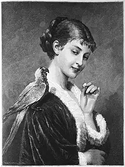 Album schöner Frauenköpfe: 5. Studienkopf