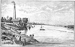 Die Pumpstation von Schubra bei Kairo, Die Gartenlaube, 1898, S. 505.