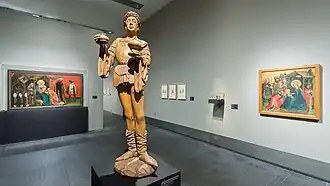 Mohrenkönig aus einer Gruppe der Heiligen Drei Könige