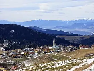 Diex, Ansicht von Osten.