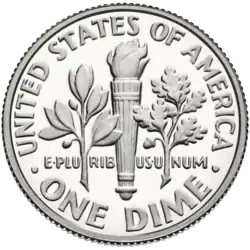 Rückseite Dime