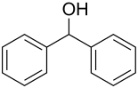 Strukturformel von Benzhydrol