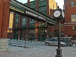 Straße im Distillery District