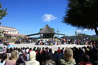 Sonntagsmesse in Letefoho/Haupu