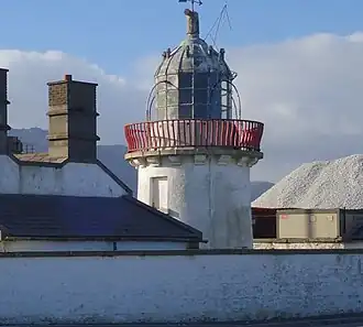 früheres Leuchtfeuer in Greenore