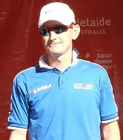 Dmitri Konyschew bei der Tour Down Under 2009