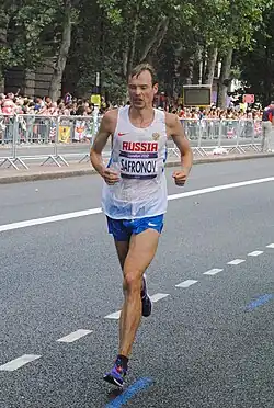 Safronow beim Olympiamarathon 2012