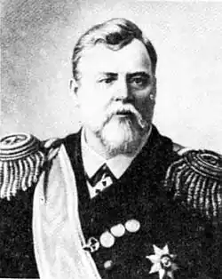 Admiral Dmitri Gustawowitsch von Fölkersahm