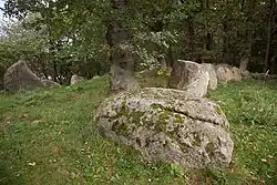 Umgestürzter Wächterstein