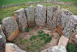 Dolmen von San Adrian – Kammer