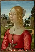 Domenico Ghirlandaio: Porträt einer Dame