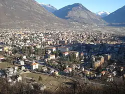 Blick auf Domodossola