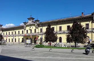 Bahnhof Domodossola Frontseite