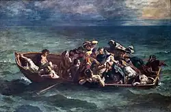Die Schiffbrüchigen (Delacroix)