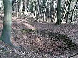 Krater Mundloch Dorotheenschacht