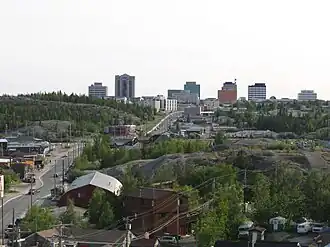 Downtown Yellowknife
