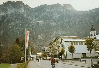 Nordflanke des Loppers, von Hergiswil aus gesehen