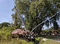 Käfer aus Metallschrott