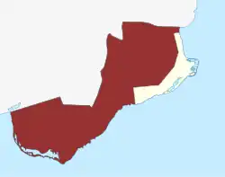 Lage des Store Magleby Sogn in der Dragør Kommune