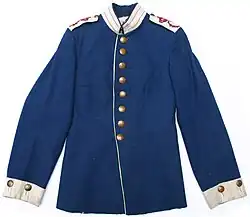 Jacke des Dragonerregiments Königin Olga (1. Württembergisches) Nr.&nbsp;25