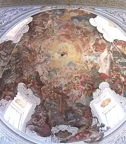 Fresko von Cosmas Damian Asam