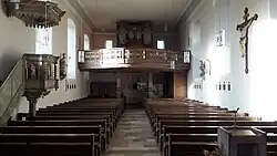 Blick in den Innenraum