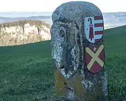 Dreikantonseck Grenzstein von 1755 (2023)