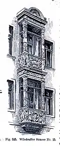 Wilsdruffer Strasse Nr. 15, Erker.